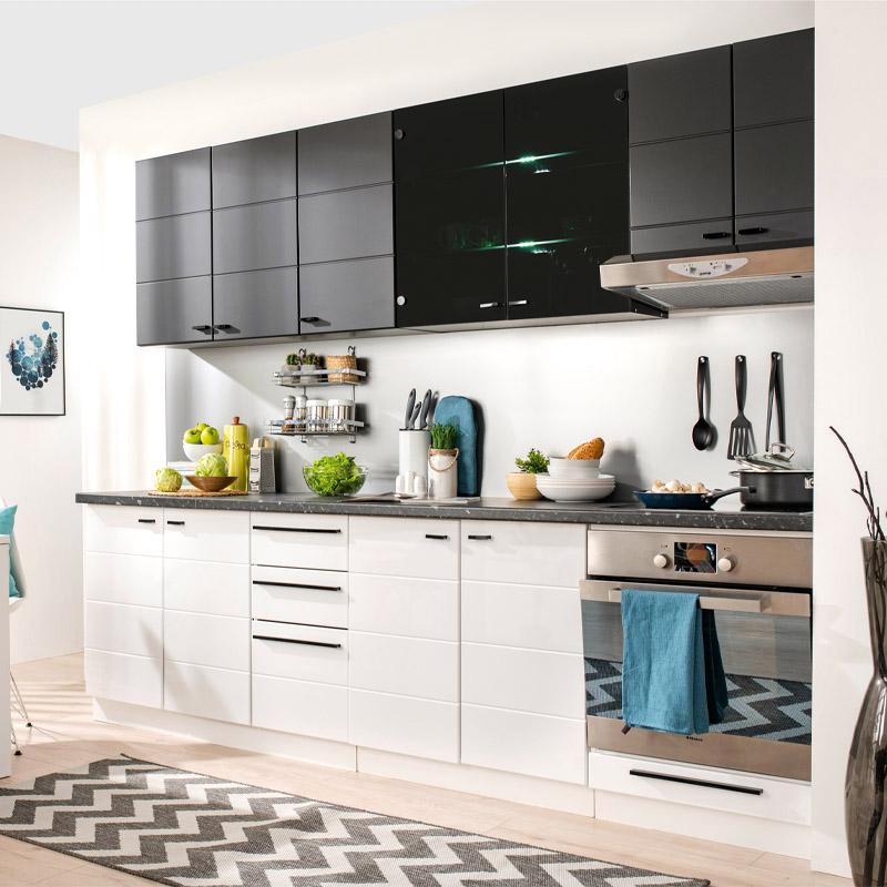 ΣΤΟΙΧΕΙΟ ΚΟΥΖΙΝΑΣ CLAUDIA D 60UP ΛΕΥΚΟ-ΛΕΥΚΗ ΛΑΚΑ 60x55x82εκ