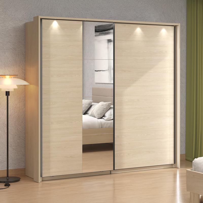 ΝΤΟΥΛΑΠΑ ARBELA 220 OG h217 LIGHT PORT ΟΑΚ ΧΡΩΜΑ 220x61x218εκ