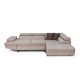 ΚΑΝΑΠΕΣ ΓΩΝΙΑ Fylliana RIO-M 3+4 ΔΕΞΙΑ TAUPE / ΚΑΦΕ 278x192x79εκ