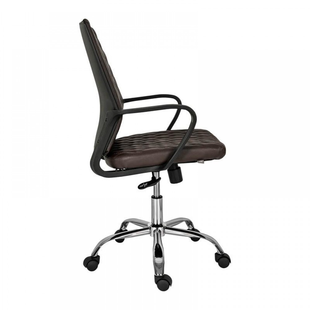 ΚΑΡΕΚΛΑ ΓΡΑΦΕΙΟΥ Fylliana ΚΑΦΕ ΤΕΧΝΟΔΕΡΜΑ 59x61x95/105εκ