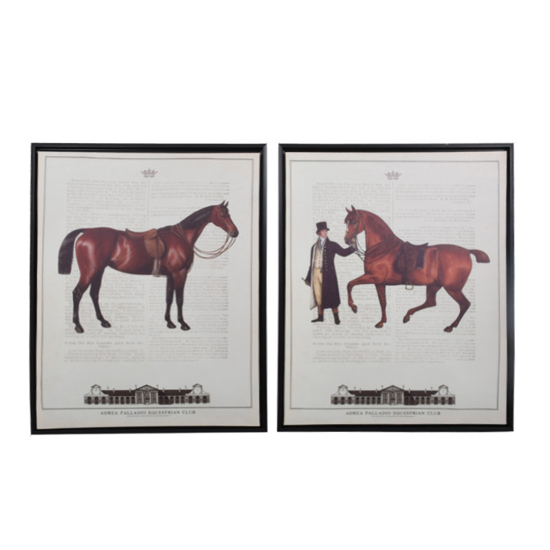 ΚΑΔΡΟ Fylliana BROWN HORSE 1/2 40x50εκ