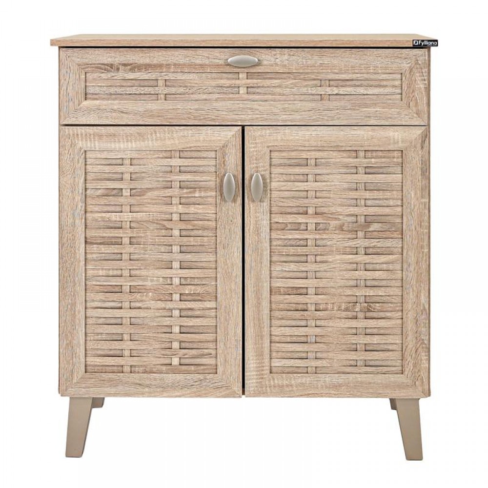 ΠΑΠΟΥΤΣΟΘΗΚΗ Fylliana FP-02C SONOMA ΜΕ 4 ΡΑΦΙΑ ΚΑΙ 1 ΣΥΡΤΑΡΙ 77,8x36,8x89,3εκ