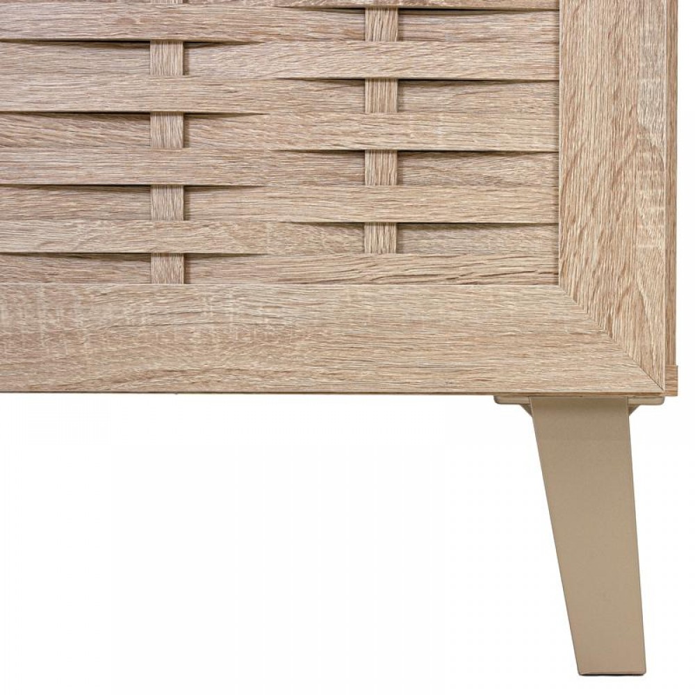 ΠΑΠΟΥΤΣΟΘΗΚΗ Fylliana FP-02C SONOMA ΜΕ 4 ΡΑΦΙΑ ΚΑΙ 1 ΣΥΡΤΑΡΙ 77,8x36,8x89,3εκ