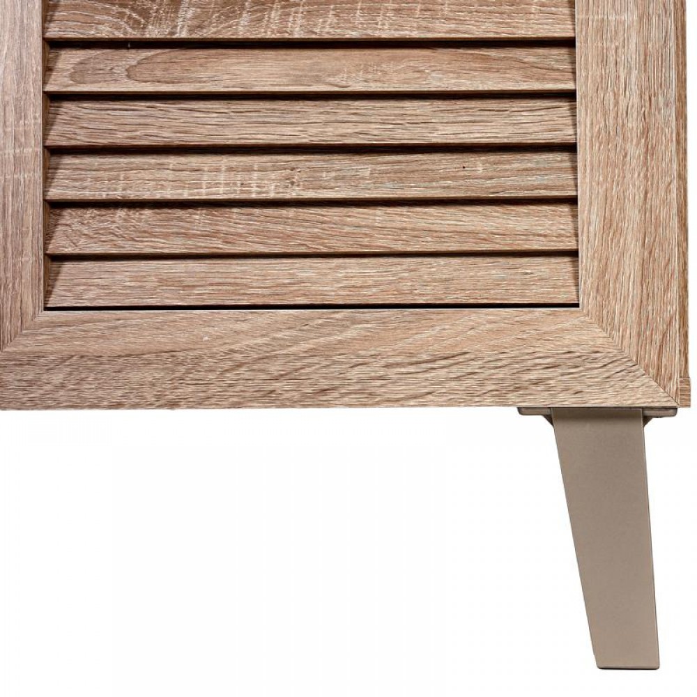 ΠΑΠΟΥΤΣΟΘΗΚΗ Fylliana FP-02 SONOMA ΜΕ 4 ΡΑΦΙΑ ΚΑΙ 1 ΣΥΡΤΑΡΙ 77,8x36,8x89,3εκ