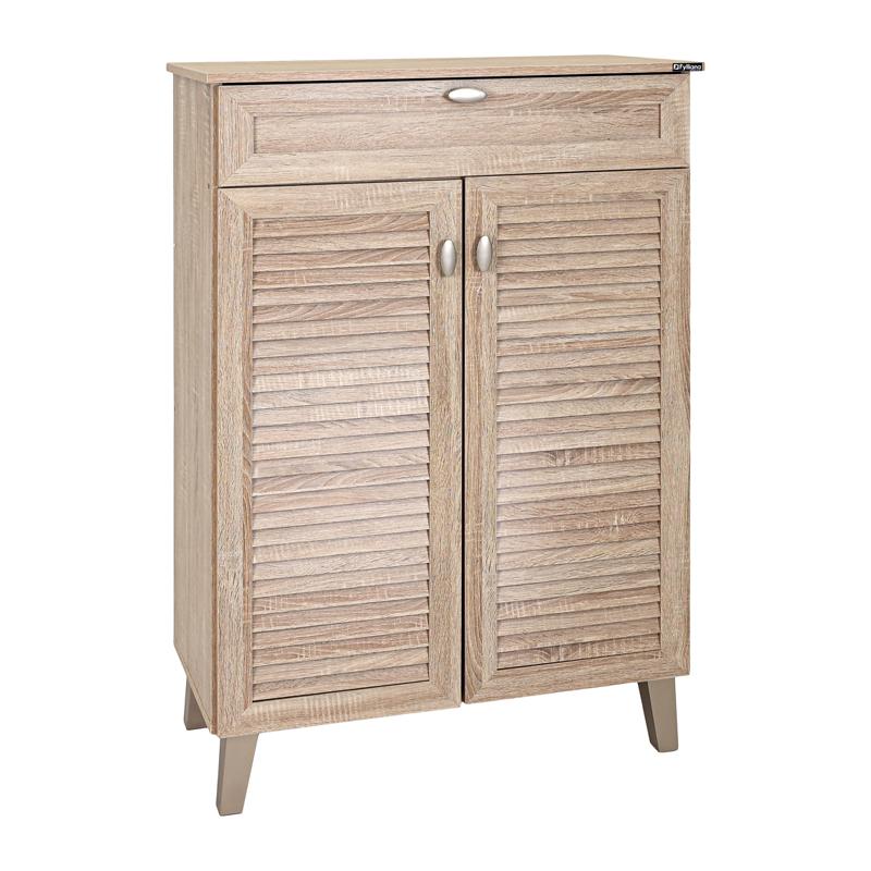 ΠΑΠΟΥΤΣΟΘΗΚΗ Fylliana FP-03 SONOMA ΜΕ 5 ΡΑΦΙΑ ΚΑΙ 1 ΣΥΡΤΑΡΙ 77,8x36,8x119,6εκ