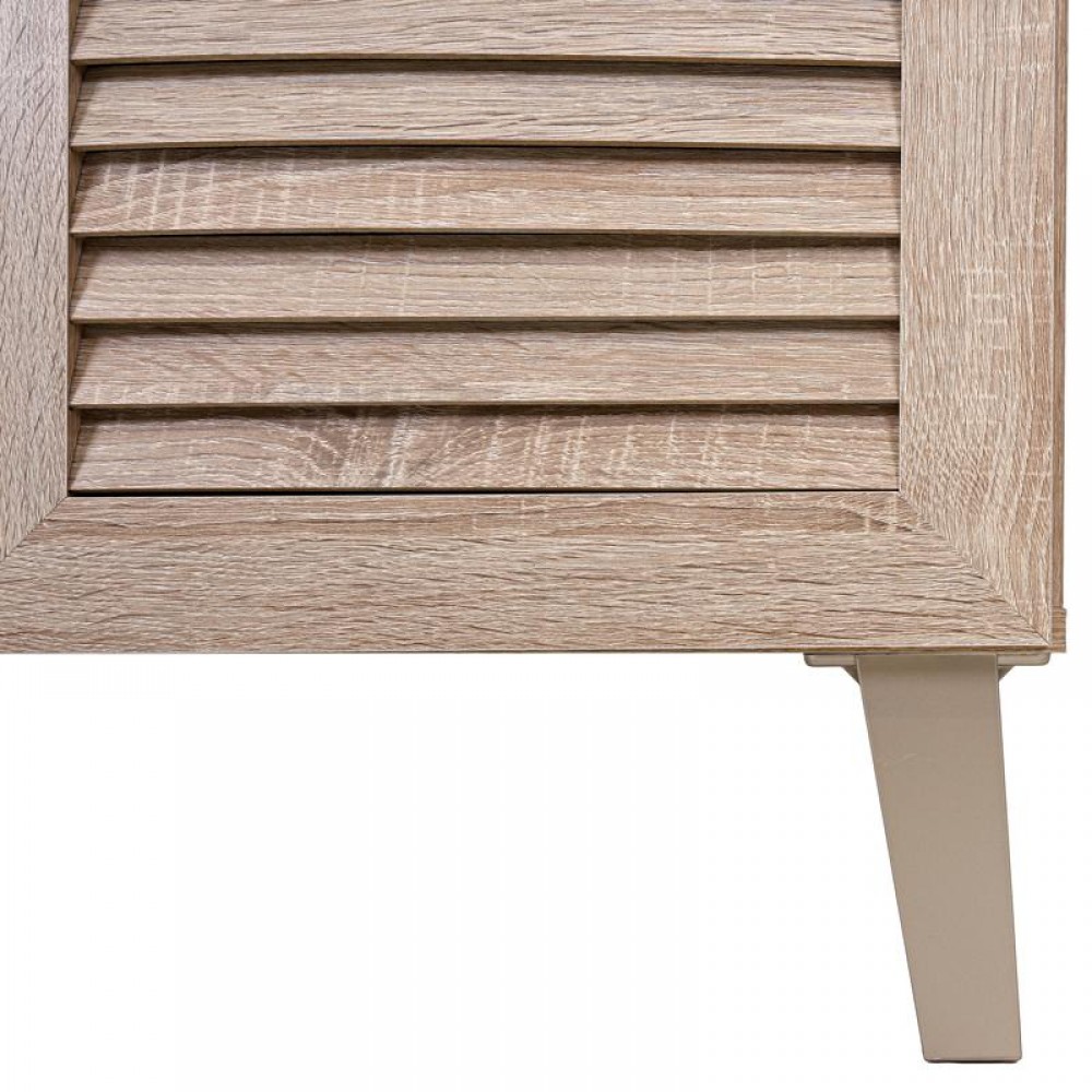 ΠΑΠΟΥΤΣΟΘΗΚΗ Fylliana FP-03 SONOMA ΜΕ 5 ΡΑΦΙΑ ΚΑΙ 1 ΣΥΡΤΑΡΙ 77,8x36,8x119,6εκ