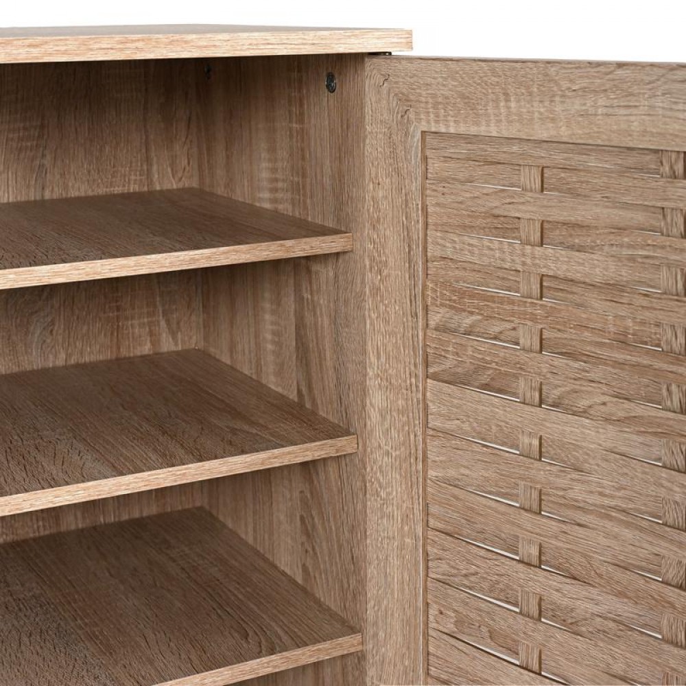 ΠΑΠΟΥΤΣΟΘΗΚΗ Fylliana FP-01C SONOMA ΜΕ 4 ΡΑΦΙΑ 75x36,8x74,5εκ