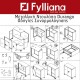 ΜΕΤΑΛΛΙΚΗ ΝΤΟΥΛΑΠΑ Fylliana Durango ΛΕΥΚΟ ΧΡΩΜΑ 90x40x100εκ