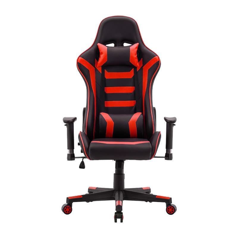 ΚΑΡΕΚΛΑ GAMING Fylliana SAR-1 ΜΑΥΡΟ-ΚΟΚΚΙΝΟ ΤΕΧΝΟΔΕΡΜΑ 64x53x135εκ
