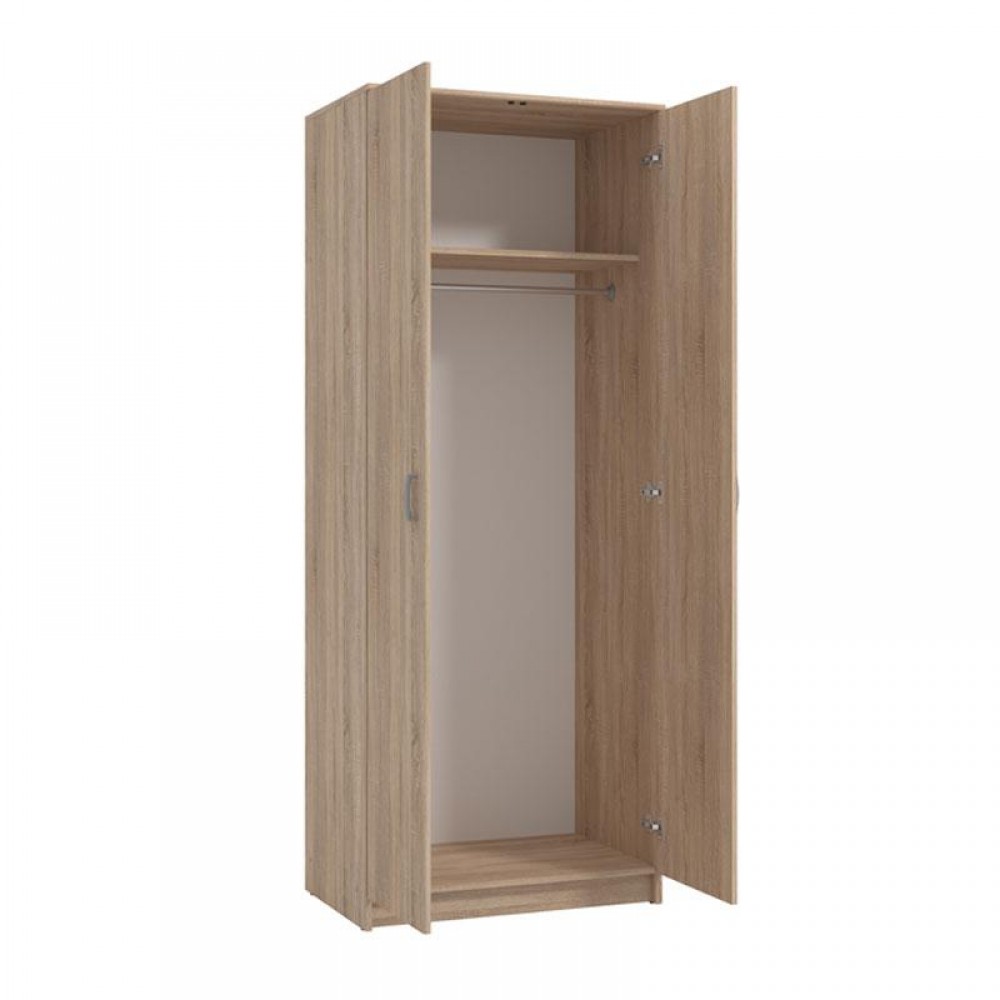 ΝΤΟΥΛΑΠΑ HANA 2Κ SONOMA 80x52x205εκ