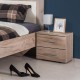 ΚΟΜΟΔΙΝΟ Uni NO2F Grey Oak 44,5x33,5x43εκ