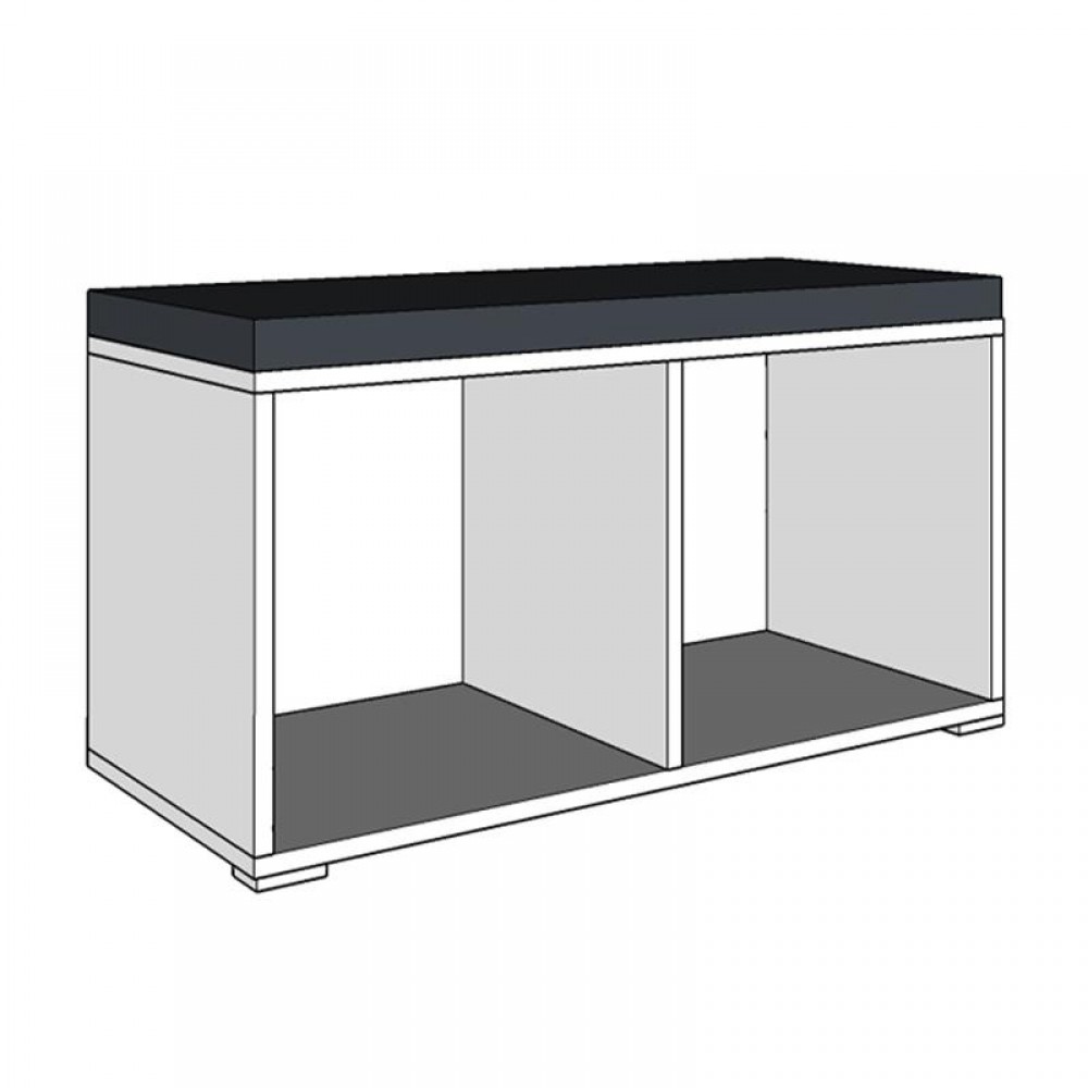 ΕΠΙΠΛΟ ΧΩΛ Beny ΚΟΜ 760 ΛΕΥΚΟ-ΛΕΥΚΗ ΛΑΚΑ 79x35x45εκ