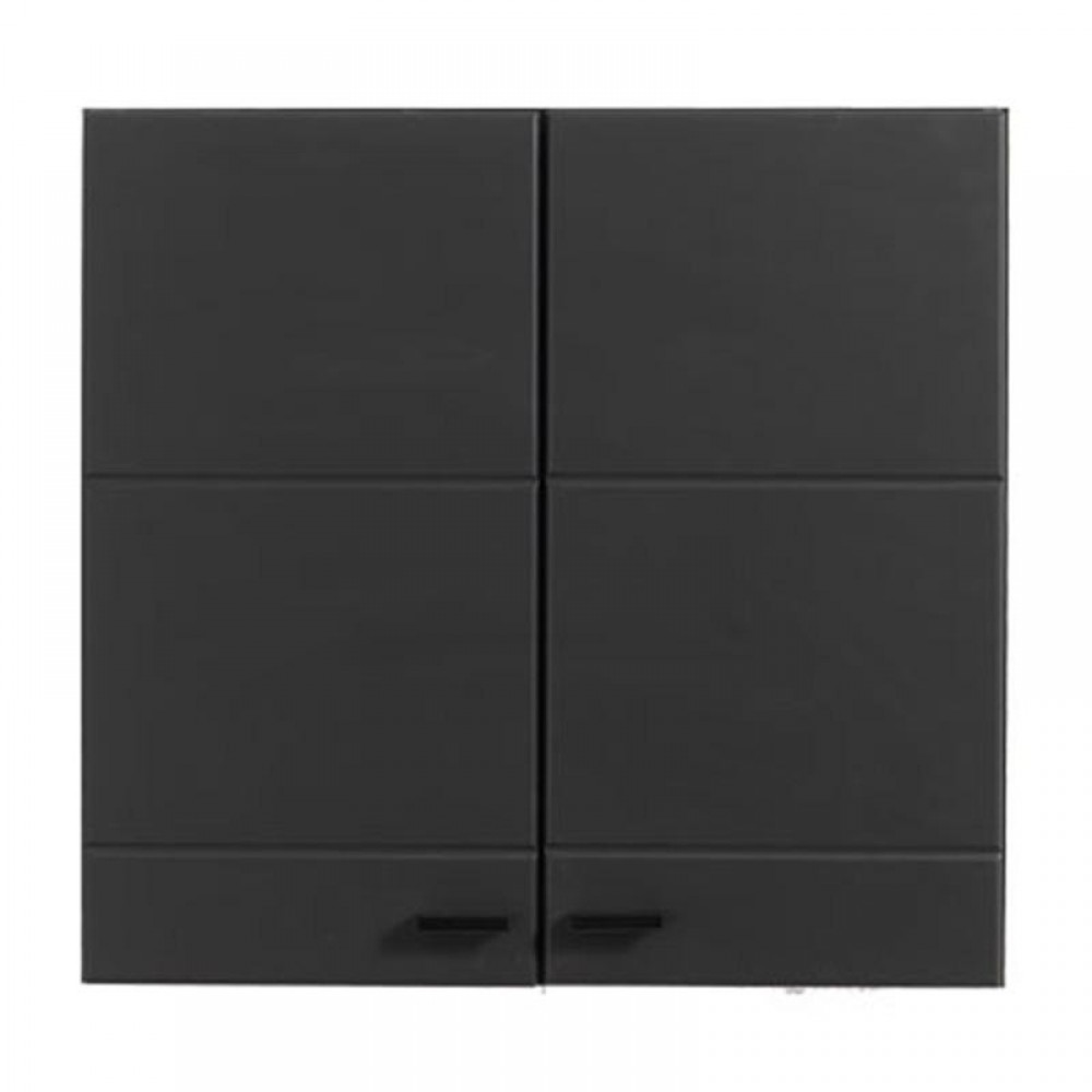 ΝΤΟΥΛΑΠΙ ΚΟΥΖΙΝΑΣ CLAUDIA 60A ΓΚΡΙ CONCRETE-BLACK MATT FOIL 60x30x57εκ
