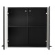 ΝΤΟΥΛΑΠΙ ΚΟΥΖΙΝΑΣ CLAUDIA 60A ΓΚΡΙ CONCRETE-BLACK MATT FOIL 60x30x57εκ