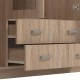 ΝΤΟΥΛΑΠΑ HANA 4K2F2O SONOMA 160x52x205εκ
