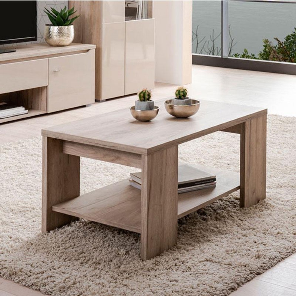 ΤΡΑΠΕΖΑΚΙ ΣΑΛΟΝΙΟΥ UNION GREY OAK 90x50x41εκ