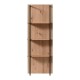 ΡΑΦΙΕΡΑ SARDINIA NP 500 ARTISAN OAK / ΜΑΥΡΟ 50x29.5x137.5εκ