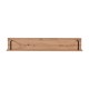 ΡΑΦΙ ΤΟΙΧΟΥ SARDINIA ZP ARTISAN OAK / ΜΑΥΡΟ 137.5x21x24εκ srd