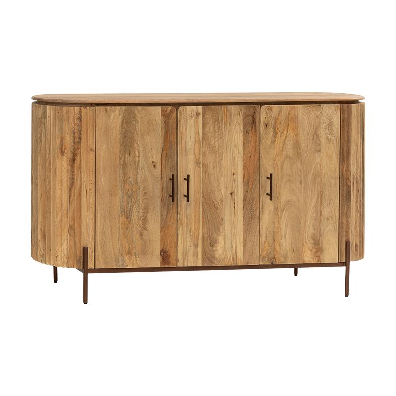 ΚΟΜΟΤΑ-ΜΠΟΥΦΕΣ Fylliana Bhopal GOLDEN BROWN ΧΡΩΜΑ 160x40x90εκ