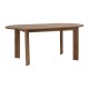 ΤΡΑΠΕΖΙ ΤΡΑΠΕΖΑΡΙΑΣ Fylliana Bhopal GOLDEN BROWN ΧΡΩΜΑ 180x90x76εκ