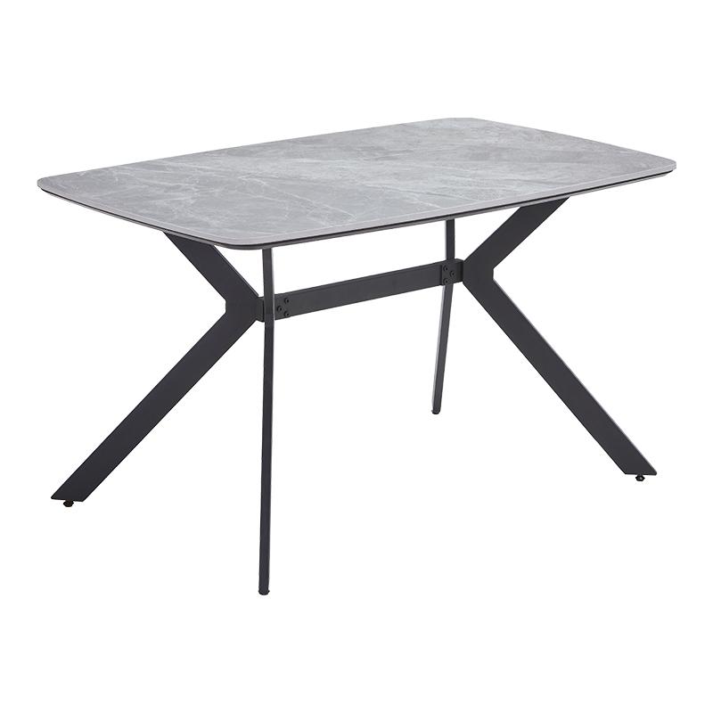 ΤΡΑΠΕΖΙ ΤΡΑΠΕΖΑΡΙΑΣ Fylliana FL202 ΓΚΡΙ ΧΡΩΜΑ 160x90x75εκ