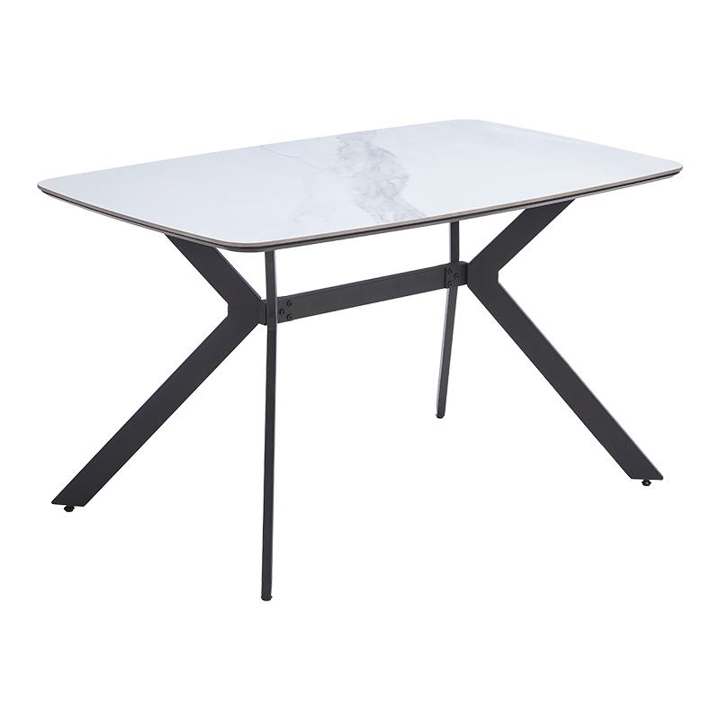 ΤΡΑΠΕΖΙ ΤΡΑΠΕΖΑΡΙΑΣ Fylliana FL202 ΛΕΥΚΟ ΧΡΩΜΑ 160x90x75εκ