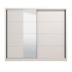 ΝΤΟΥΛΑΠΑ ΜΕ ΚΑΘΡΕΦΤΗ ALBI 245 CASHMERE ΧΡΩΜΑ 245x60x216εκ