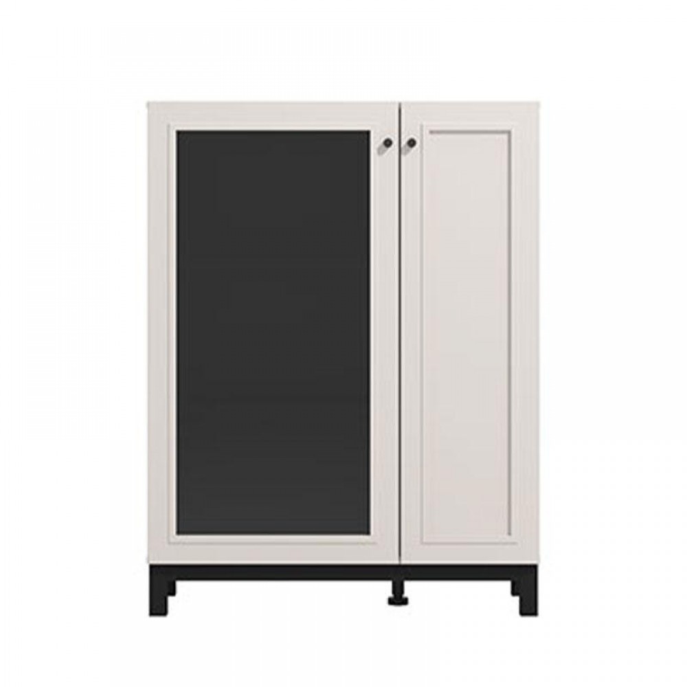 ΒΙΤΡΙΝΑ SAVOIA 2K VS1 CASHMERE-CASHMERE FOIL 90x35x118εκ d.f.l