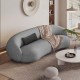 ΚΑΝΑΠΕΣ ΤΡΙΘΕΣΙΟΣ Fylliana Simone ΓΚΡΙ ΧΡΩΜΑ 225x105x74εκ