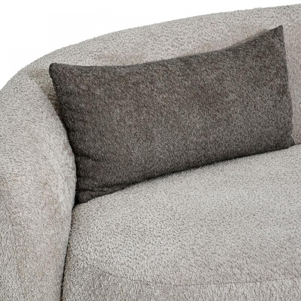 ΚΑΝΑΠΕΣ ΤΡΙΘΕΣΙΟΣ Fylliana Simone ΜΠΕΖ ΧΡΩΜΑ 225x105x74εκ
