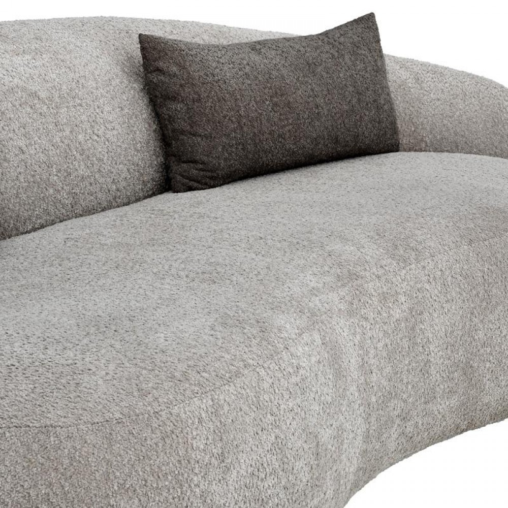 ΚΑΝΑΠΕΣ ΤΡΙΘΕΣΙΟΣ Fylliana Simone ΜΠΕΖ ΧΡΩΜΑ 225x105x74εκ