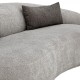 ΚΑΝΑΠΕΣ ΤΡΙΘΕΣΙΟΣ Fylliana Simone ΜΠΕΖ ΧΡΩΜΑ 225x105x74εκ