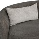 ΚΑΝΑΠΕΣ ΤΡΙΘΕΣΙΟΣ Fylliana Simone ΚΑΦΕ ΧΡΩΜΑ 225x105x74εκ
