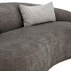 ΚΑΝΑΠΕΣ ΤΡΙΘΕΣΙΟΣ Fylliana Simone ΚΑΦΕ ΧΡΩΜΑ 225x105x74εκ