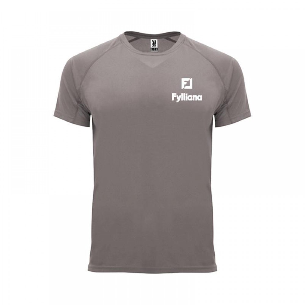 T-SHIRT FYLLIANA ΜΑΚΟ UNISEX ΓΚΡΙ ΧΡΩΜΑ EXTRA LARGE ΜΕΓΕΘΟΣ