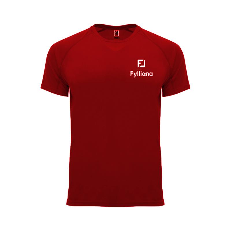 T-SHIRT FYLLIANA ΜΑΚΟ UNISEX ΚΟΚΚΙΝΟ ΧΡΩΜΑ LARGE ΜΕΓΕΘΟΣ