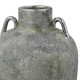 ΚΕΡΑΜΙΚΟ ΒΑΖΟ Fylliana FL134036 ΑΣΗΜΙ-ΓΚΡΙ 18x29εκ