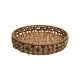 ΣΕΤ 3 ΨΑΘΙΝΟΙ ΔΙΣΚΟΙ Fylliana Boho FL24361 ΦΥΣΙΚΟ ΧΡΩΜΑ 39x39x6εκ & 34x5.5εκ & 30x5.5εκ
