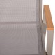 ΠΟΛΥΘΡΟΝΑ ΚΗΠΟΥ Fylliana FL5050 ΧΡΩΜΑ ΜΠΕΖ ΜΕ ΓΚΡΙ TEXTILENE  61x56x90εκ s.of