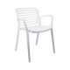 ΚΑΡΕΚΛΑ ΚΗΠΟΥ Fylliana FL7109 Layla ΛΕΥΚΟ ΧΡΩΜΑ 55x59x78εκ