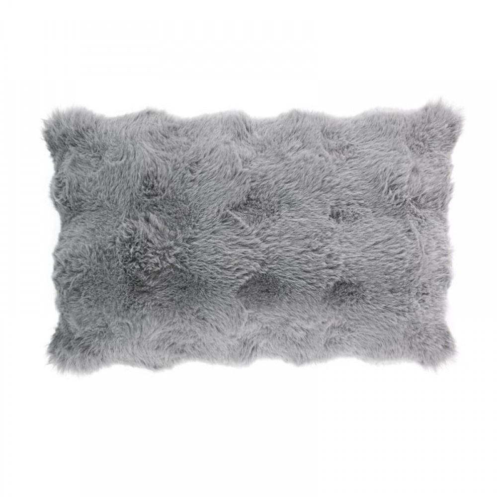 ΔΙΑΚΟΣΜΗΤΙΚΟ ΜΑΞΙΛΑΡΙ Fylliana Embrace ΓΚΡΙ ΧΡΩΜΑ 30x50x10εκ