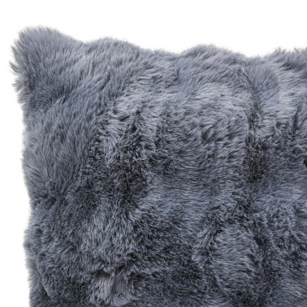 ΔΙΑΚΟΣΜΗΤΙΚΟ ΜΑΞΙΛΑΡΙ Fylliana Embrace ΓΚΡΙ ΧΡΩΜΑ 43x43x10εκ