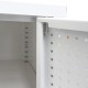 ΜΕΤΑΛΛΙΚΗ ΝΤΟΥΛΑΠΑ Fylliana Mabel ΛΕΥΚΟ ΧΡΩΜΑ 70x35x100εκ
