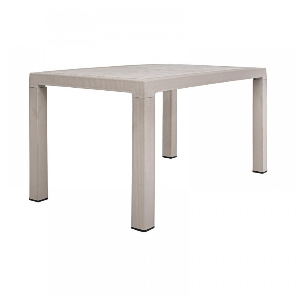 ΤΡΑΠΕΖΙ ΕΞΟΧΗΣ Fylliana Baltic ΜΠΕΖ ΧΡΩΜΑ 140x80x75εκ