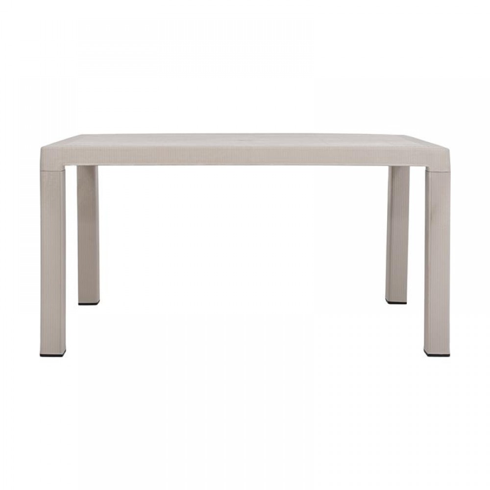 ΤΡΑΠΕΖΙ ΕΞΟΧΗΣ Fylliana Baltic ΜΠΕΖ ΧΡΩΜΑ 140x80x75εκ
