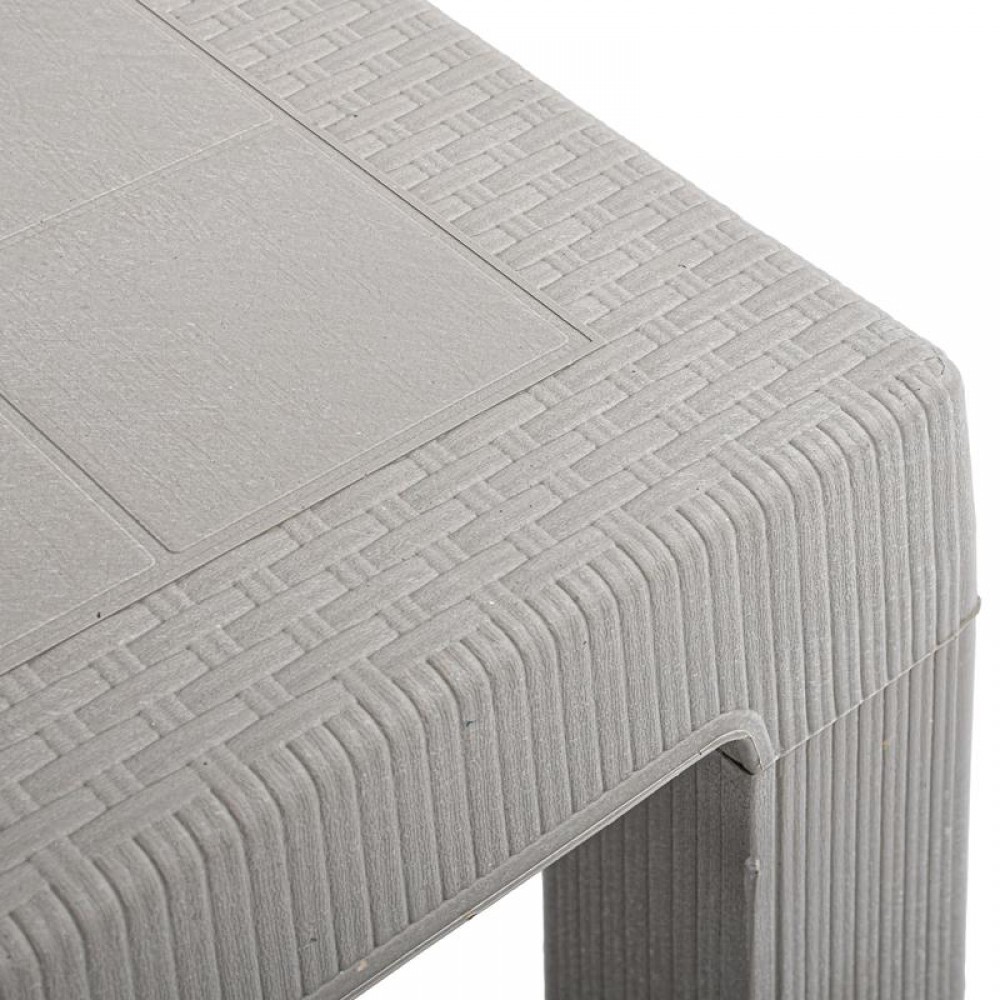 ΤΡΑΠΕΖΙ ΕΞΟΧΗΣ Fylliana Baltic ΜΠΕΖ ΧΡΩΜΑ 140x80x75εκ