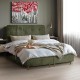 ΔΙΠΛΟ ΚΡΕΒΑΤΙ Fylliana New Amsterdam ΛΑΔΙ ΧΡΩΜΑ ΥΦΑΣΜΑΤΟΣ 160x208x124εκ (160x200)