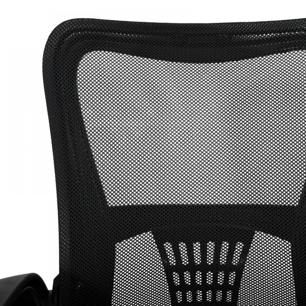 ΚΑΡΕΚΛΑ ΓΡΑΦΕΙΟΥ Fylliana FL611 ΜΑΥΡΟ ΧΡΩΜΑ 57x54x106εκ