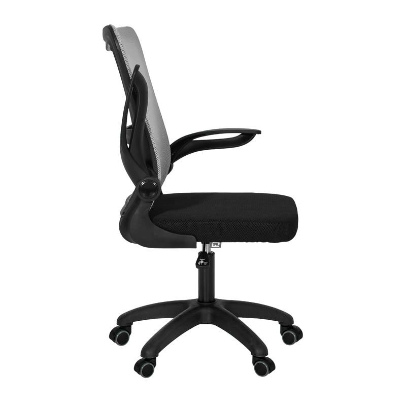 ΚΑΡΕΚΛΑ ΓΡΑΦΕΙΟΥ Fylliana FL611 ΓΚΡΙ ΧΡΩΜΑ 57x54x106εκ