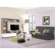 ΚΕΝΤΡΟ ΨΥΧΑΓΩΓΙΑΣ-ΣΥΝΘΕΣΗ GLEN GREY OAK/ΛΕΥΚΟ 170x41x170εκ